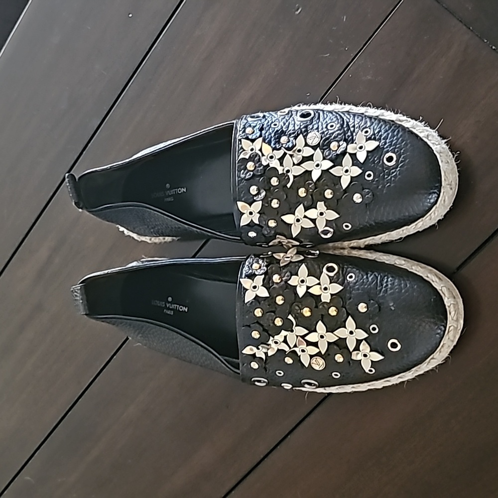 Louis Vuitton espadrilles size 37.5 size 7